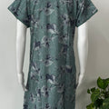 Sea Green Soft & Breathable Alpine Nighty