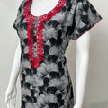 Navy Blue Soft & Stylish Alpine Nighty