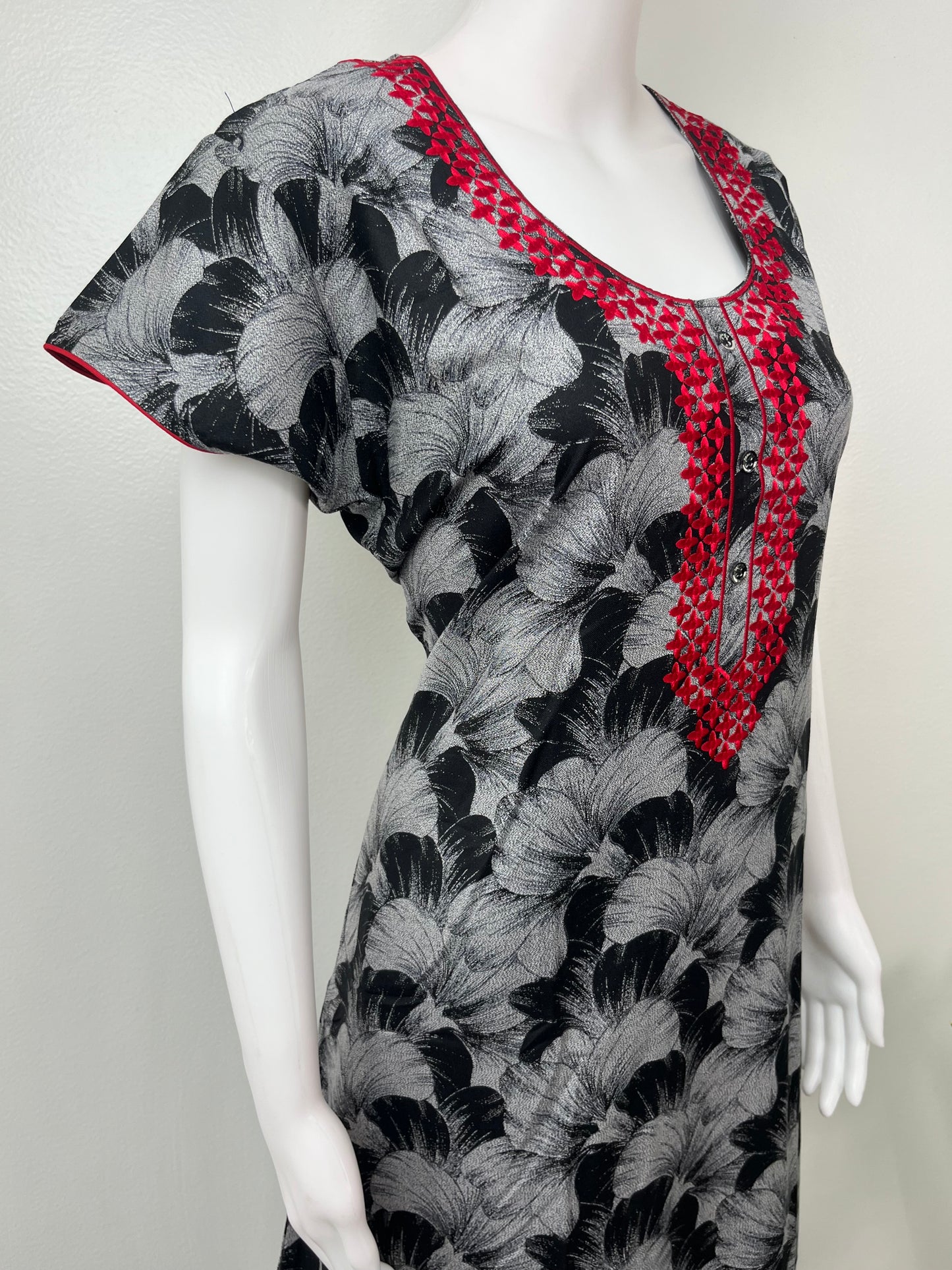 Navy Blue Soft & Stylish Alpine Nighty