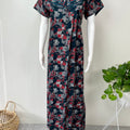 Bottle Green Alpine Fabric Nightgown Soft & Breathable