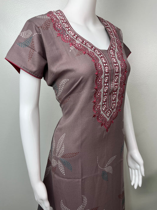Rosewood Soft & Breathable Alpine Nighty Perfect for All Seasons