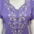 Lavender Elegant Comfort Alpine Nighty
