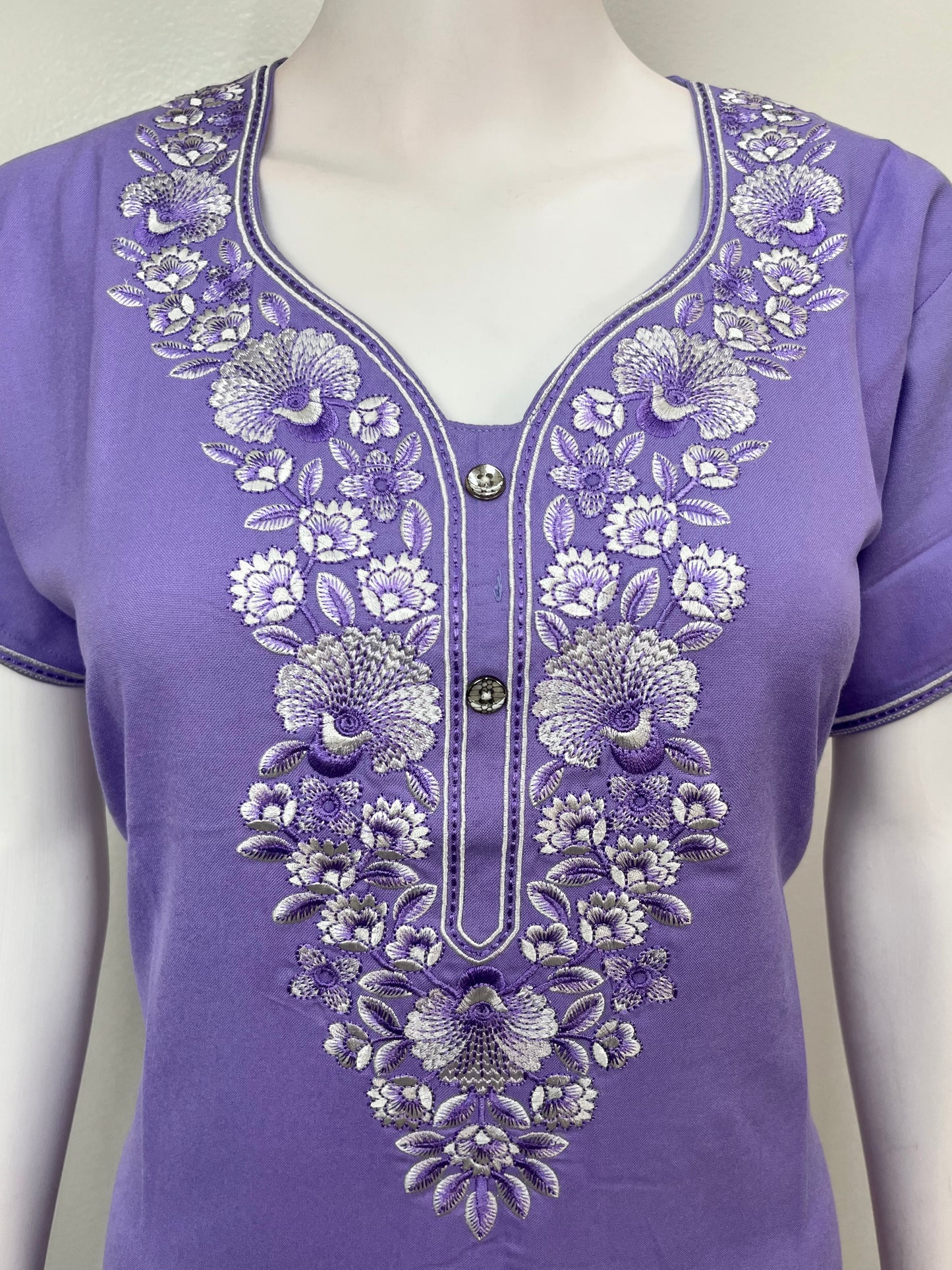 Lavender Elegant Comfort Alpine Nighty