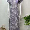 Purple Soft & Breathable Alpine Nighty Perfect for all Seasons