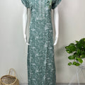 Sea Green Alpine Fabric Nighty Soft & Breathable