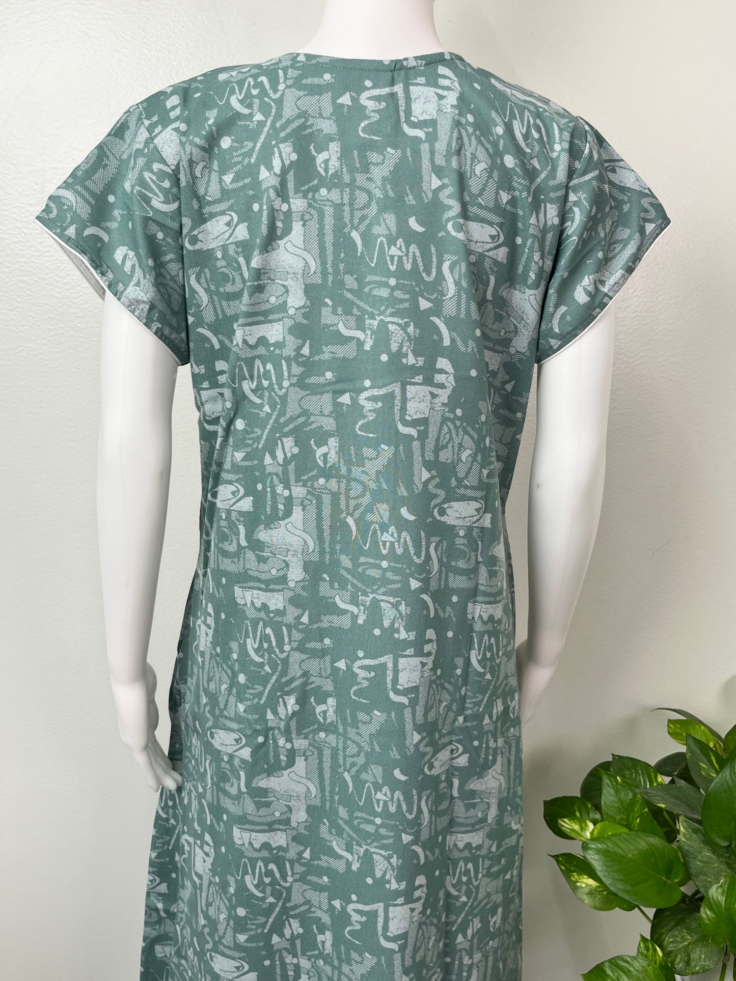 Sea Green Alpine Fabric Nighty Soft & Breathable