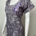Purple Soft & Breathable Alpine Nighty Perfect for all Seasons