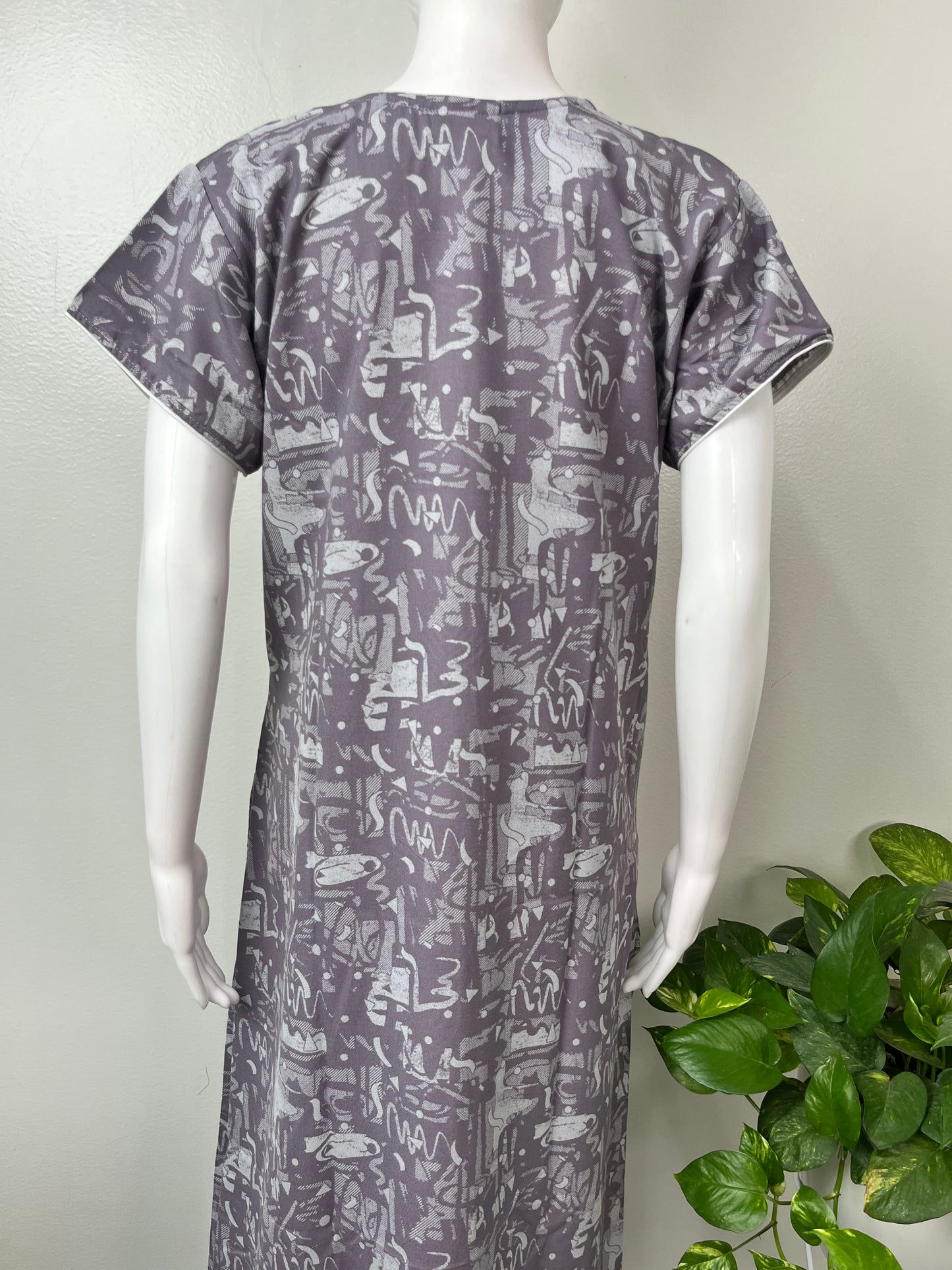 Purple Soft & Breathable Alpine Nighty Perfect for all Seasons