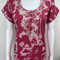 Pink Alpine Fabric Nighty for Women