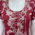 Pink Alpine Fabric Nighty for Women