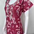 Pink Alpine Fabric Nighty for Women