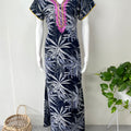 Navy Blue Soft & Breathable Alpine Fabric Nighty