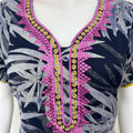 Navy Blue Soft & Breathable Alpine Fabric Nighty