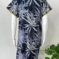 Navy Blue Soft & Breathable Alpine Fabric Nighty