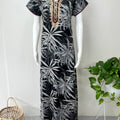 Black & Gold Premium Alpine Fabric Nighty