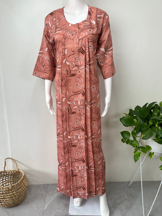 Carrot Premium Alpine Nighty with Long Sleeves
