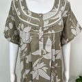 Olive Green Premium Alpine Fabric Nightgown