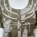 Olive Green Premium Alpine Fabric Nightgown