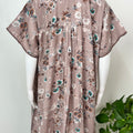 Desert Brown Alpine Fabric Nightgown Soft & Breathable