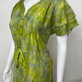 Lime Green Umbrella Style Alpine Fabric Nightgown