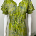 Lime Green Umbrella Style Alpine Fabric Nightgown