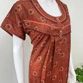 Rust Alpine Nightgown Elegant & Long-Lasting