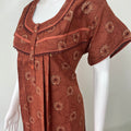 Rust Alpine Nightgown Elegant & Long-Lasting