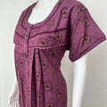 Purple Printed Alpine Nighty for Women