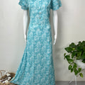 Sky Blue Alpine Fabric Umbrella Style Nighty