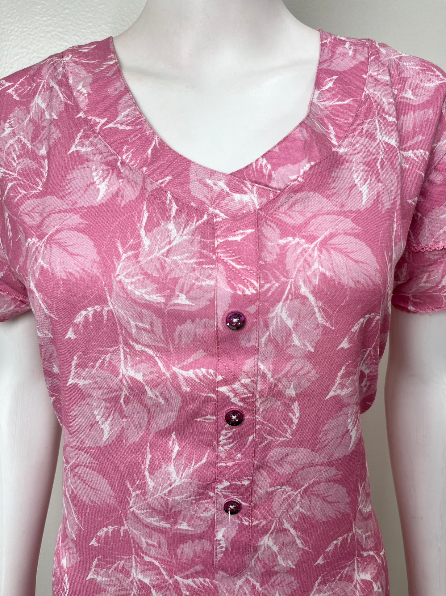 Baby Pink Umbrella Nightgown in Alpine Fabric