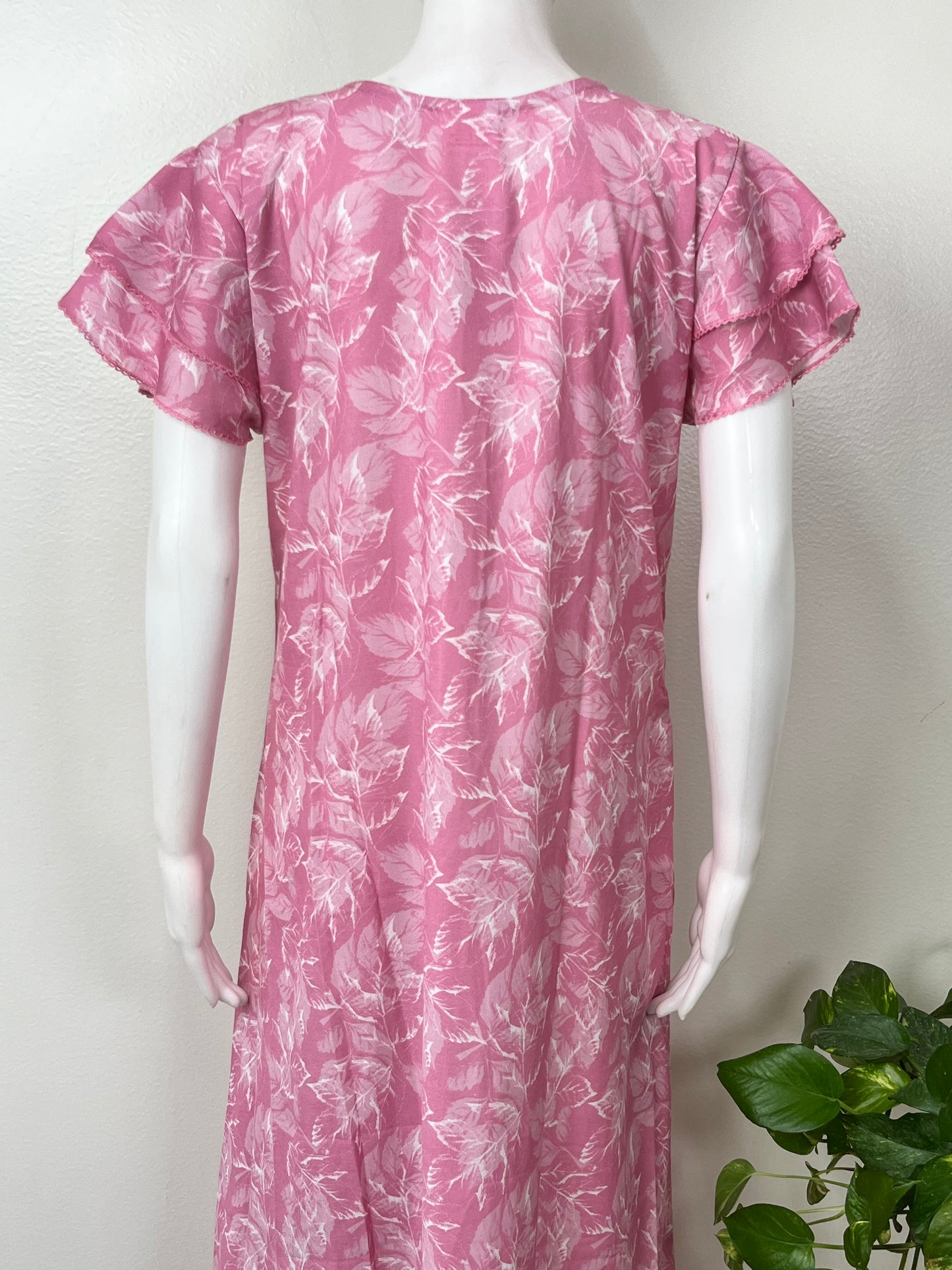 Baby Pink Umbrella Nightgown in Alpine Fabric