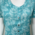 Sky Blue Alpine Fabric Umbrella Style Nighty