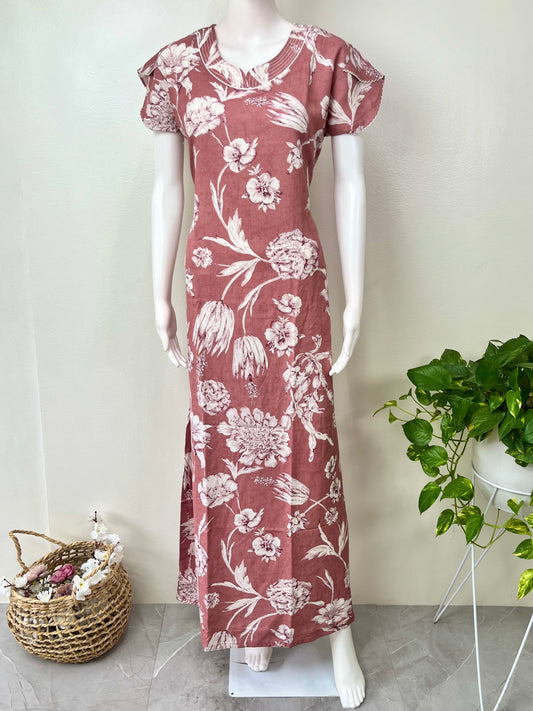 Peach Alpine Nighty Elegant & Long-Lasting