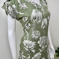 Green Premium Alpine Fabric Women's Nighty