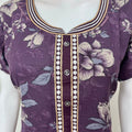 Purple Alpine Fabric Nighty Soft & Breathable