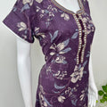 Purple Alpine Fabric Nighty Soft & Breathable