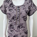 Purple Soft & Breathable Alpine Nightgown