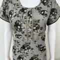 Olive Green Alpine Fabric Nightgown For Women