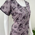 Purple Soft & Breathable Alpine Nightgown