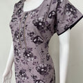 Purple Soft & Breathable Alpine Nightgown