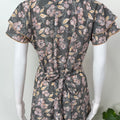 Floral Printed Umbrella Style Alpine Nightgown