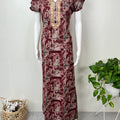 Maroon Alpine Fabric Nighty Soft & Breathable