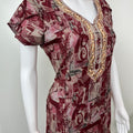Maroon Alpine Fabric Nighty Soft & Breathable