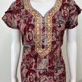 Maroon Alpine Fabric Nighty Soft & Breathable