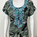 Olive Green Soft & Breathable Alpine Nightgown