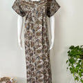Printed Alpine Fabric Nighty for Women