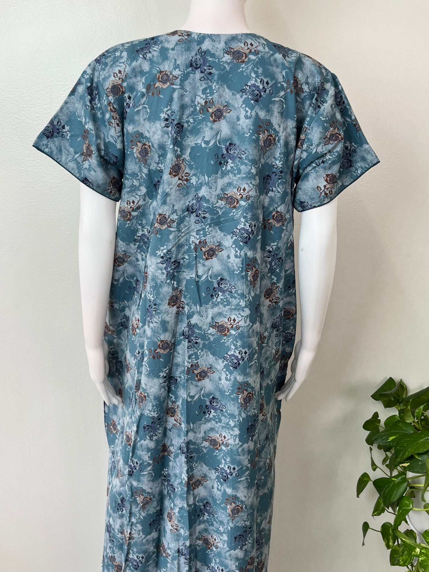 Blue Soft & Breathable Alpine Nightgown