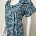 Blue Soft & Breathable Alpine Nightgown