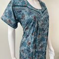 Blue Soft & Breathable Alpine Nightgown
