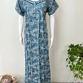 Blue Soft & Breathable Alpine Nightgown